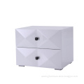 Nightstand Sets with 2 Drawers Furniture Wooden Luxury European Modern Bedside Nightstand